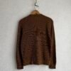 1960s Brown Knitted Cardigan ILGWU 