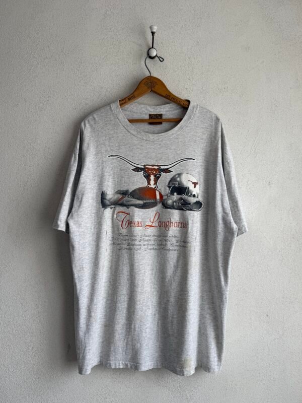 1990s Nutmeg "Texas Longhorns" Single Stitch Tee