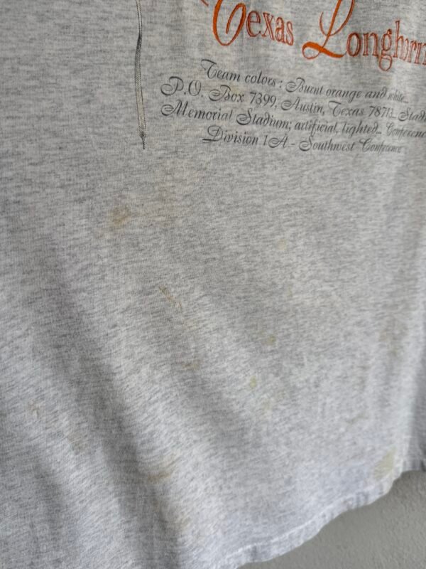 1990s Nutmeg "Texas Longhorns" Single Stitch Tee