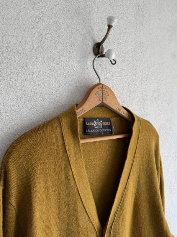 1980s Salon Ingles El Palacio de Hierro Knitted Cardigan