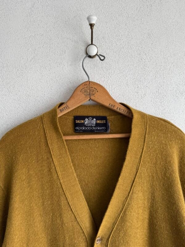 1980s Salon Ingles El Palacio de Hierro Knitted Cardigan