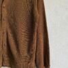 1960s Brown Knitted Cardigan ILGWU 