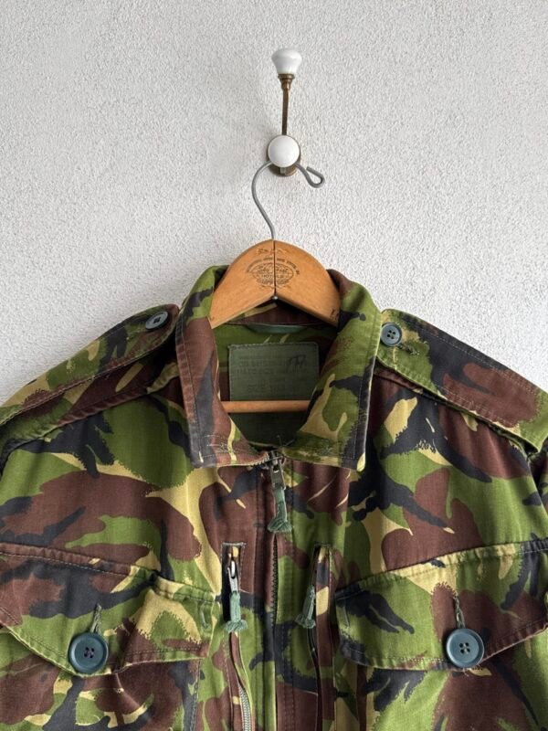 1980s British UK Jungle Smock Military Jacket