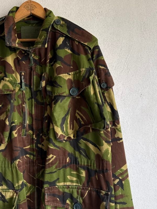 1980s British UK Jungle Smock Military Jacket