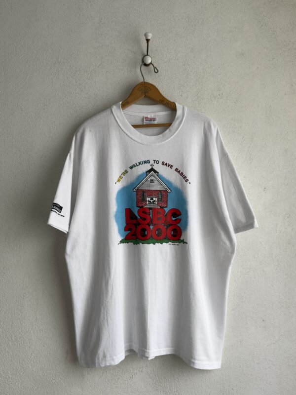 2000 Hanes "We're Walking to..." Graphic Tee