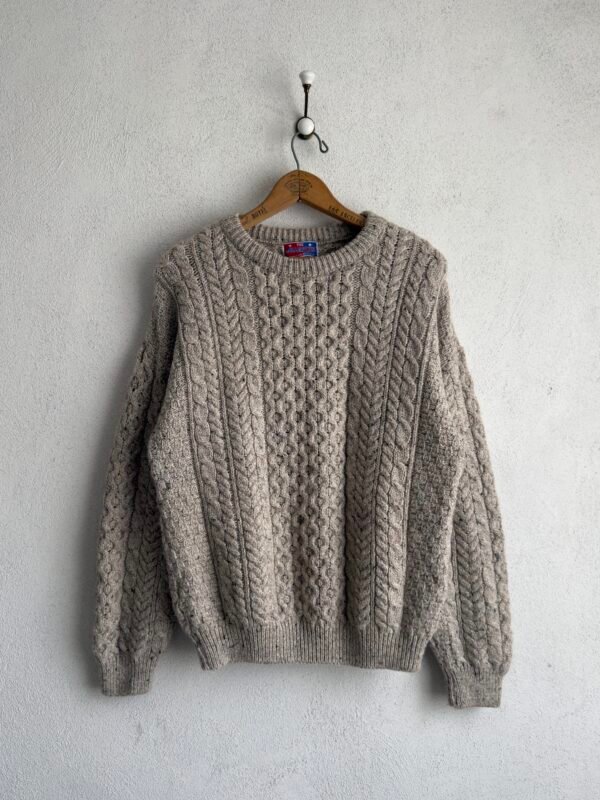 1980s Mexican Cable Knitted Sweater