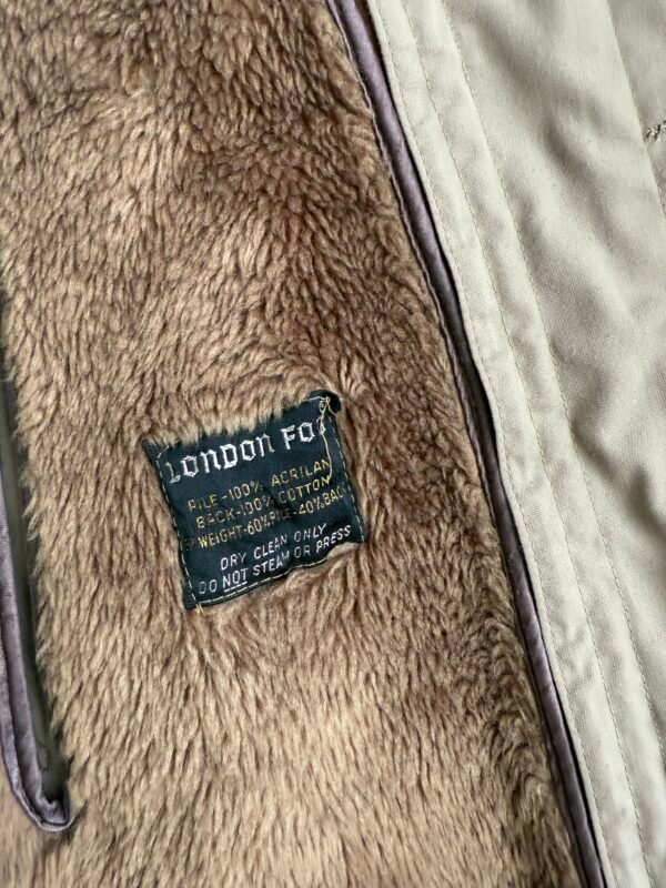 1960s London Fog Lined Trench Coat (Talon Zip)