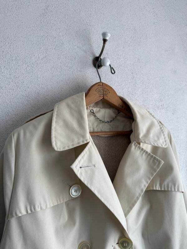 1960s Bates Woman Lined Trench Coat 