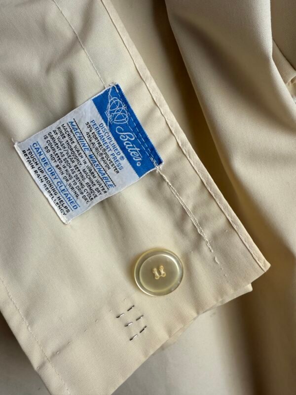 1960s Bates Woman Lined Trench Coat 