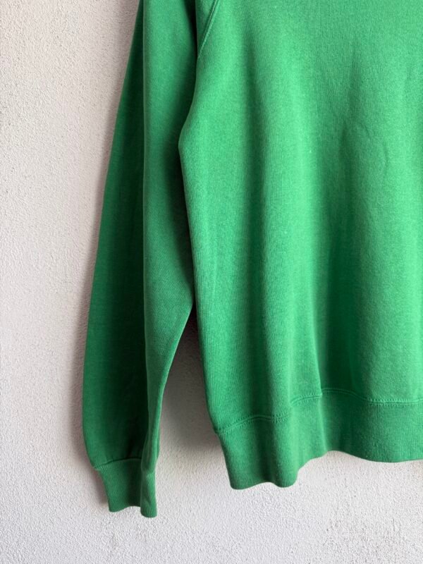 1990s Jerzees Green Sun Faded Crewneck