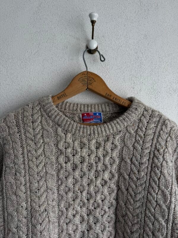 1980s Mexican Cable Knitted Sweater