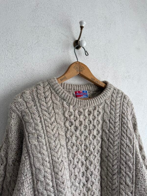 1980s Mexican Cable Knitted Sweater