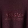 1990s Versace Jeans Couture Wine Knitted Sweater
