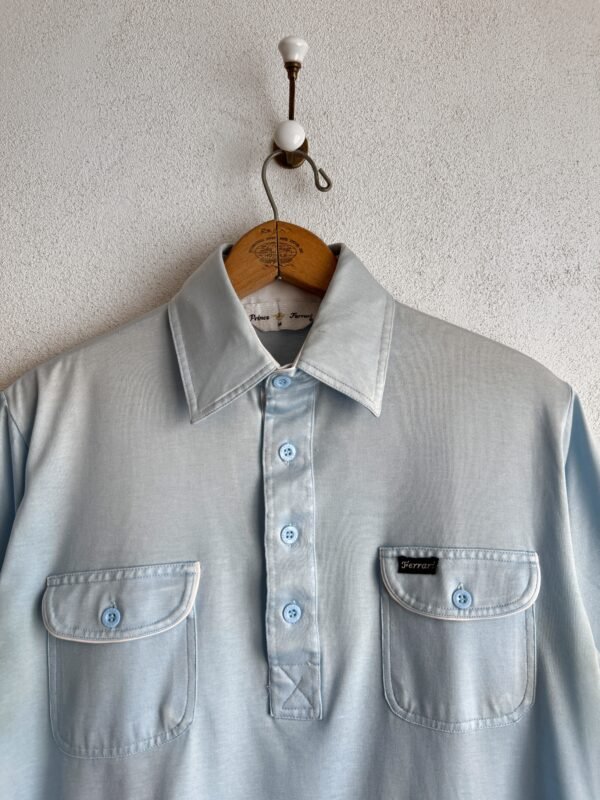 1970s Prince Ferrari Blue Shirt