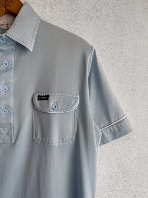 1970s Prince Ferrari Blue Shirt