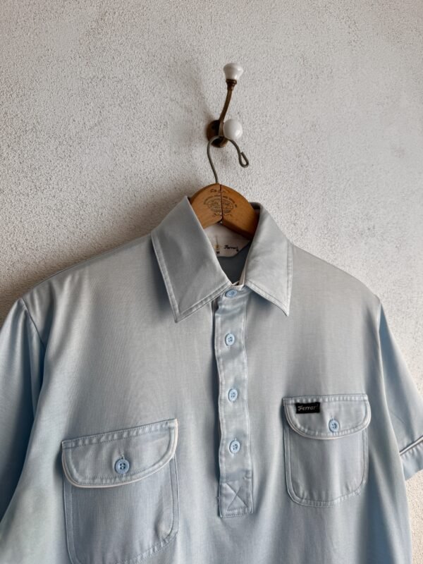1970s Prince Ferrari Blue Shirt