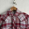 1990s Salt Valley Plaid Western Shirt