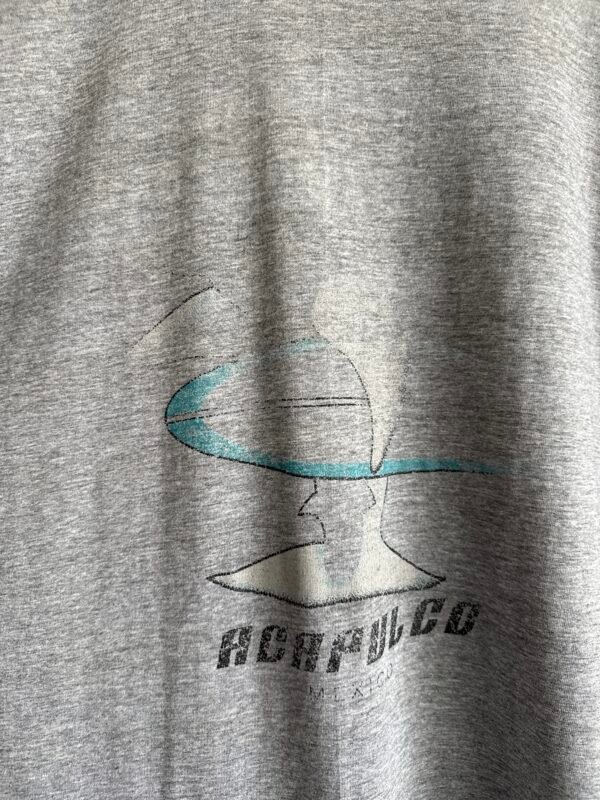 1990s "Acapulco Faded Print" Graphic Tee