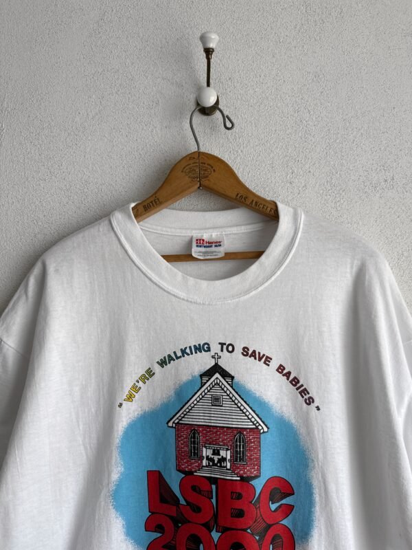 2000 Hanes "We're Walking to..." Graphic Tee