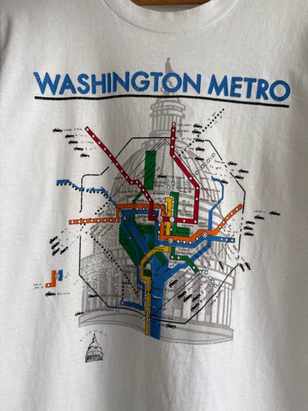 1990s "Washington Metro" Single Stitch Tee