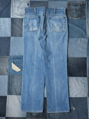 1990s Wrangler Cowboy Distressed Denim Pants