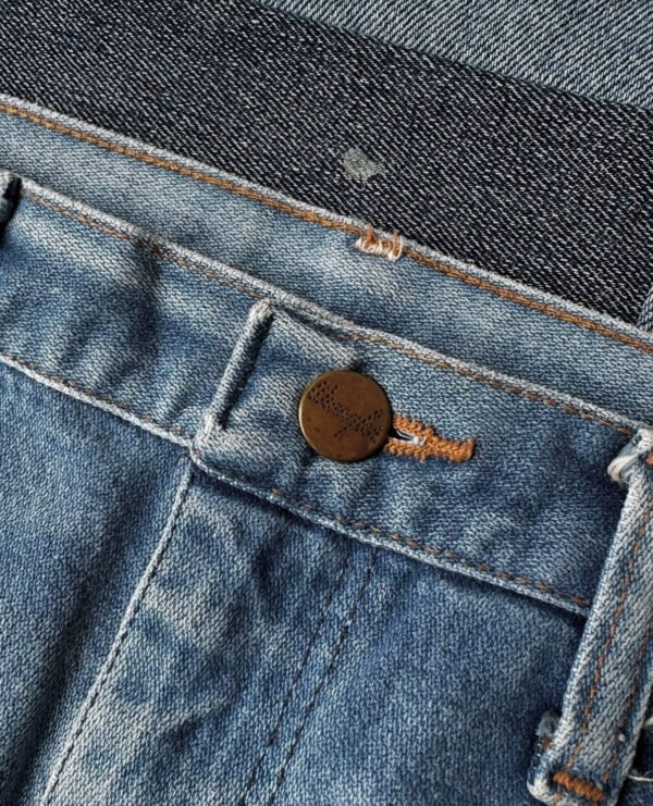 1990s Wrangler Cowboy Distressed Denim Pants